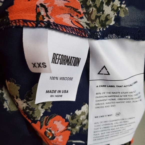 Reformation Damsel in Moonshadow size XXS - Picture 6 of 6